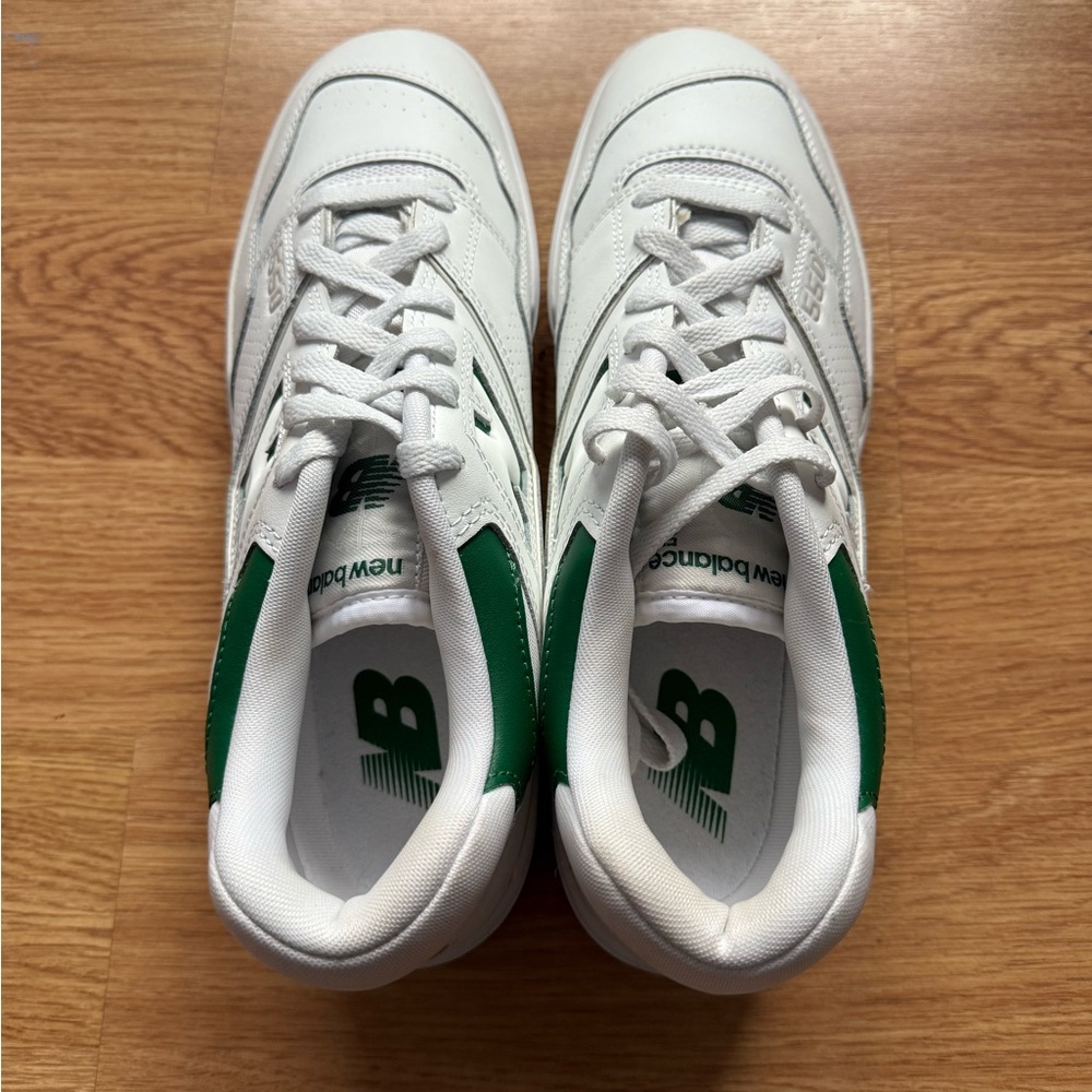 New Balance 550 White and Green - Picture 6 of 8